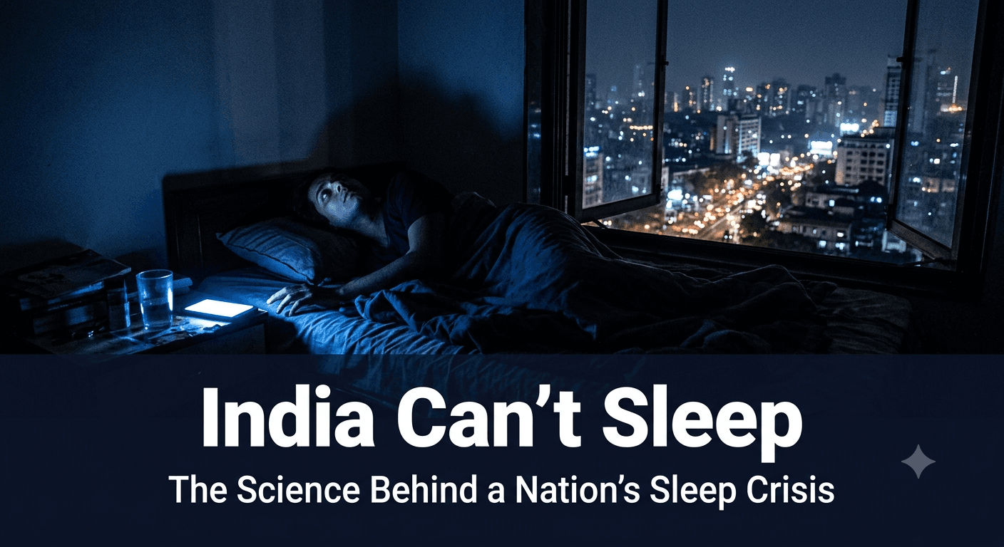 Why Indians Sleep Less Than Almost Any Country on Earth β And What the Science Says to Do About It